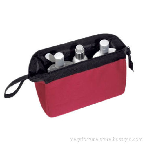 Microfiber Cosmetic Bag with Over All Printed Pattern